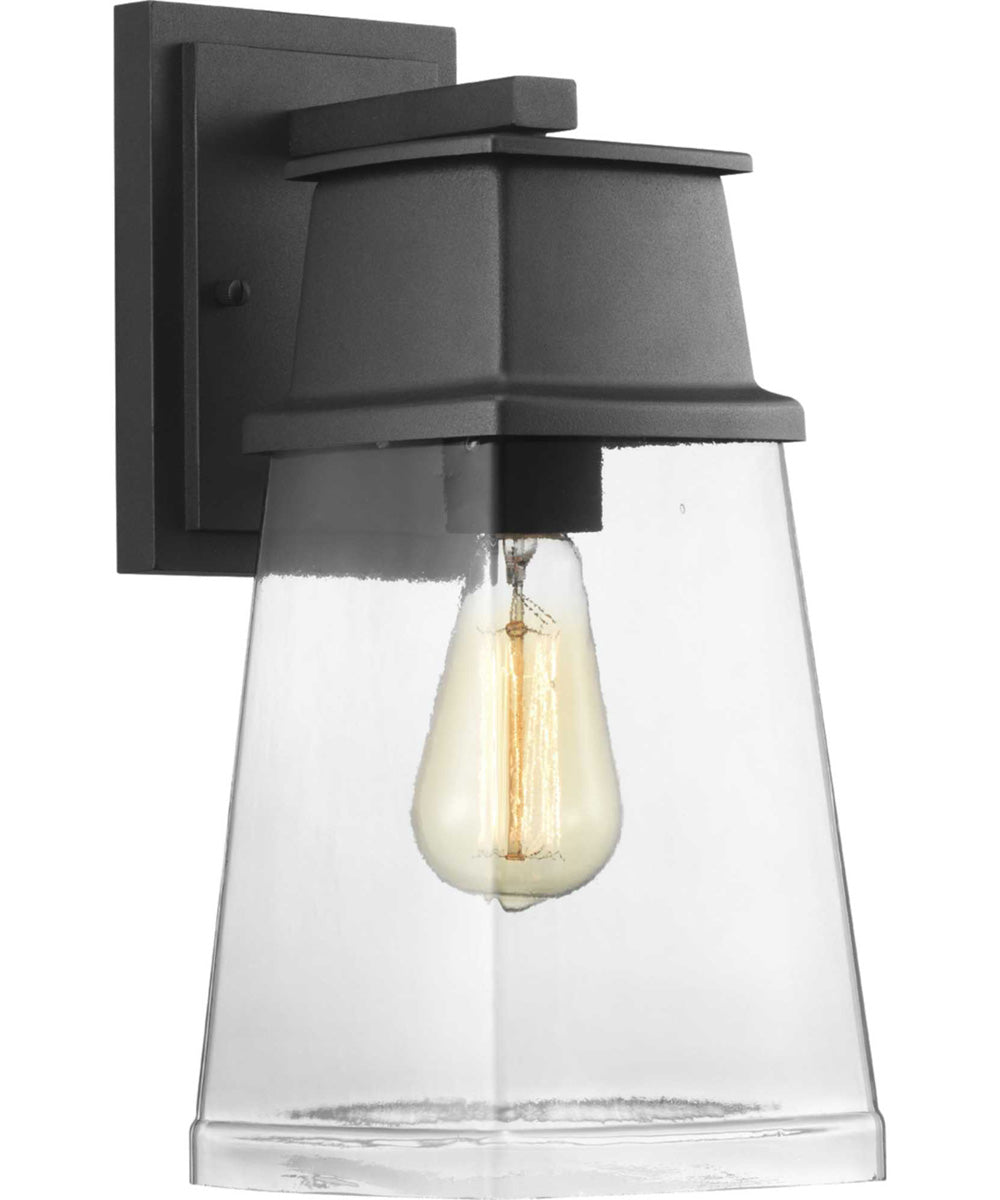 Greene Ridge 1-Light Medium Wall Lantern Textured Black