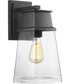 Greene Ridge 1-Light Medium Wall Lantern Textured Black