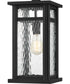 Moira Large 1-light Outdoor Pendant Light  Coastal Armour Steel Earth Black