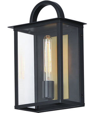 Manchester 1-Light Outdoor Wall Sconce Black
