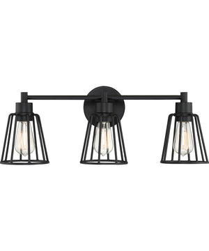 Atticus Large 3-light Bath Light Earth Black