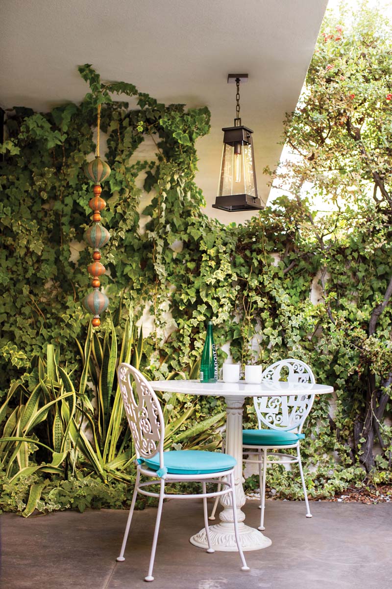 Arcadia 1-Light Large Outdoor Hanging Lantern in Aged Copper Bronze