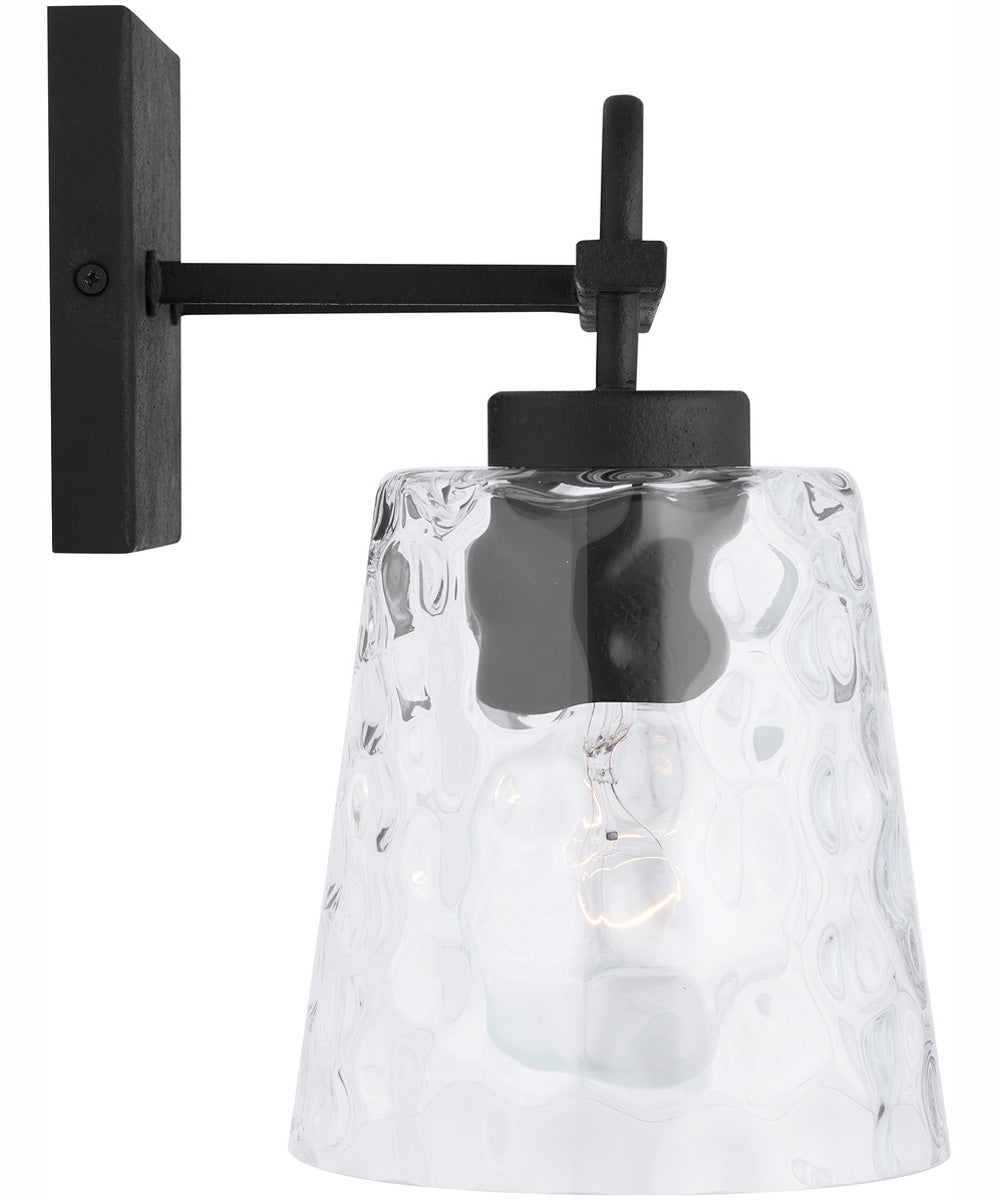 Fenton 2-Light Vanity Black Iron