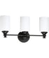 Dardyn 3-Light Bath Vanity Light Espresso