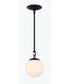 Orion 1-Light Mini Pendant Flat Black