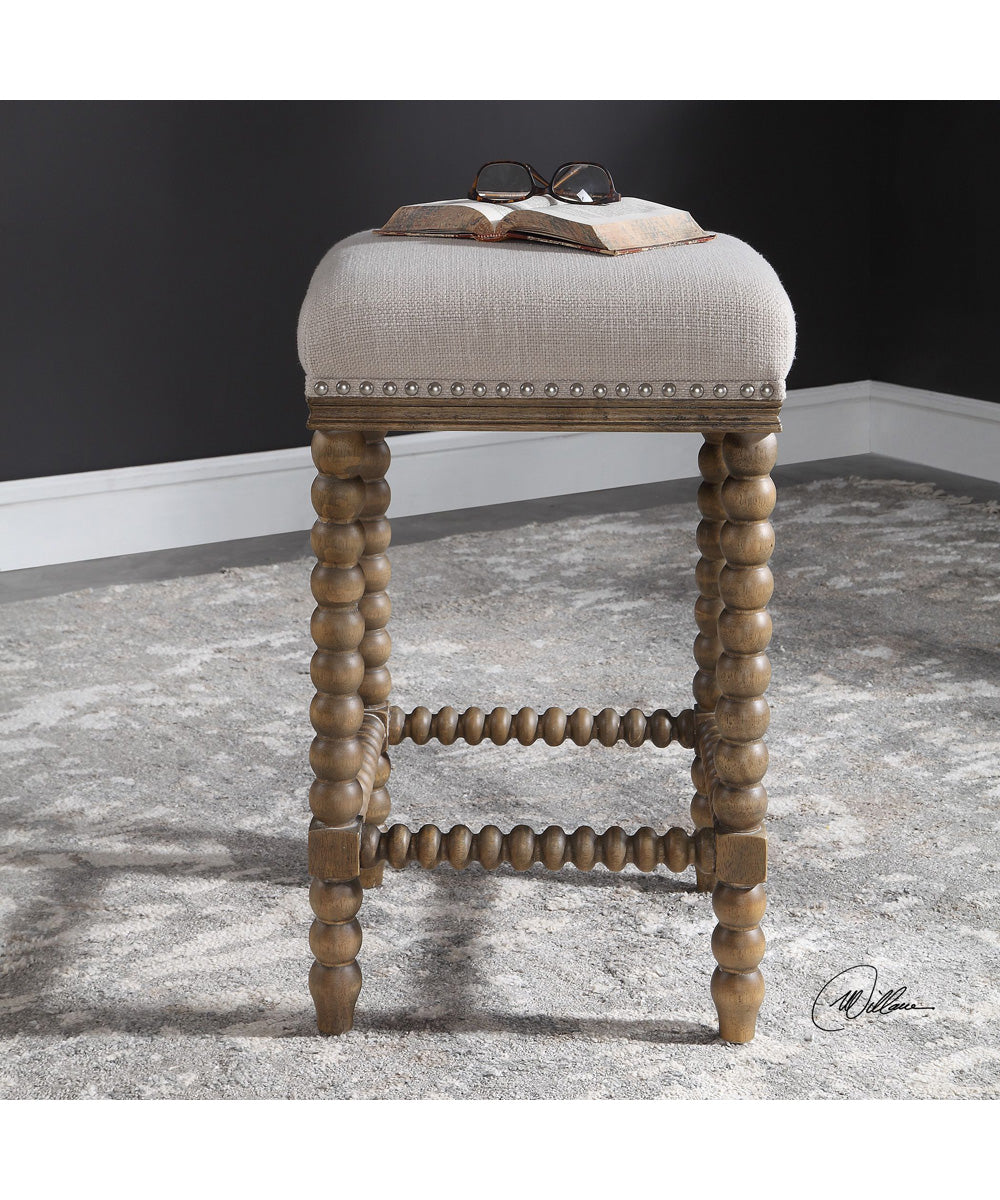 Pryce Wooden Counter Stool