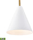 Tully 69'' High 1-Light Floor Lamp - Matte White - Includes LED Bulb
