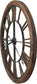 32"H Thatcher Wall Clock Aged Metal