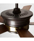Harranvale 54" 5 Blade Fan w/ LED Light Antique Bronze