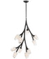 Blossom 10-Light LED Pendant Black