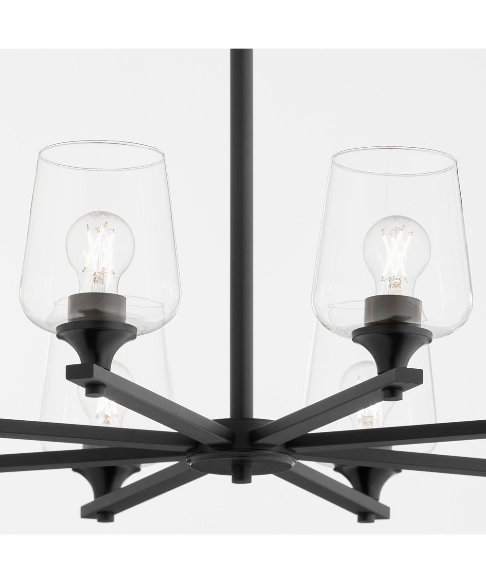 Veno 8-light Chandelier Matte Black