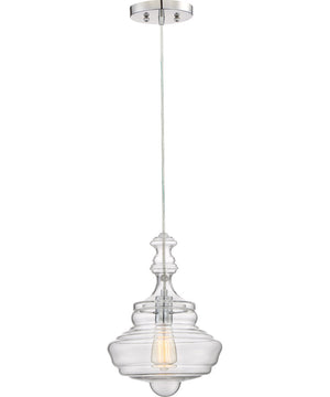 Morocco 1-light Pendant Polished Chrome