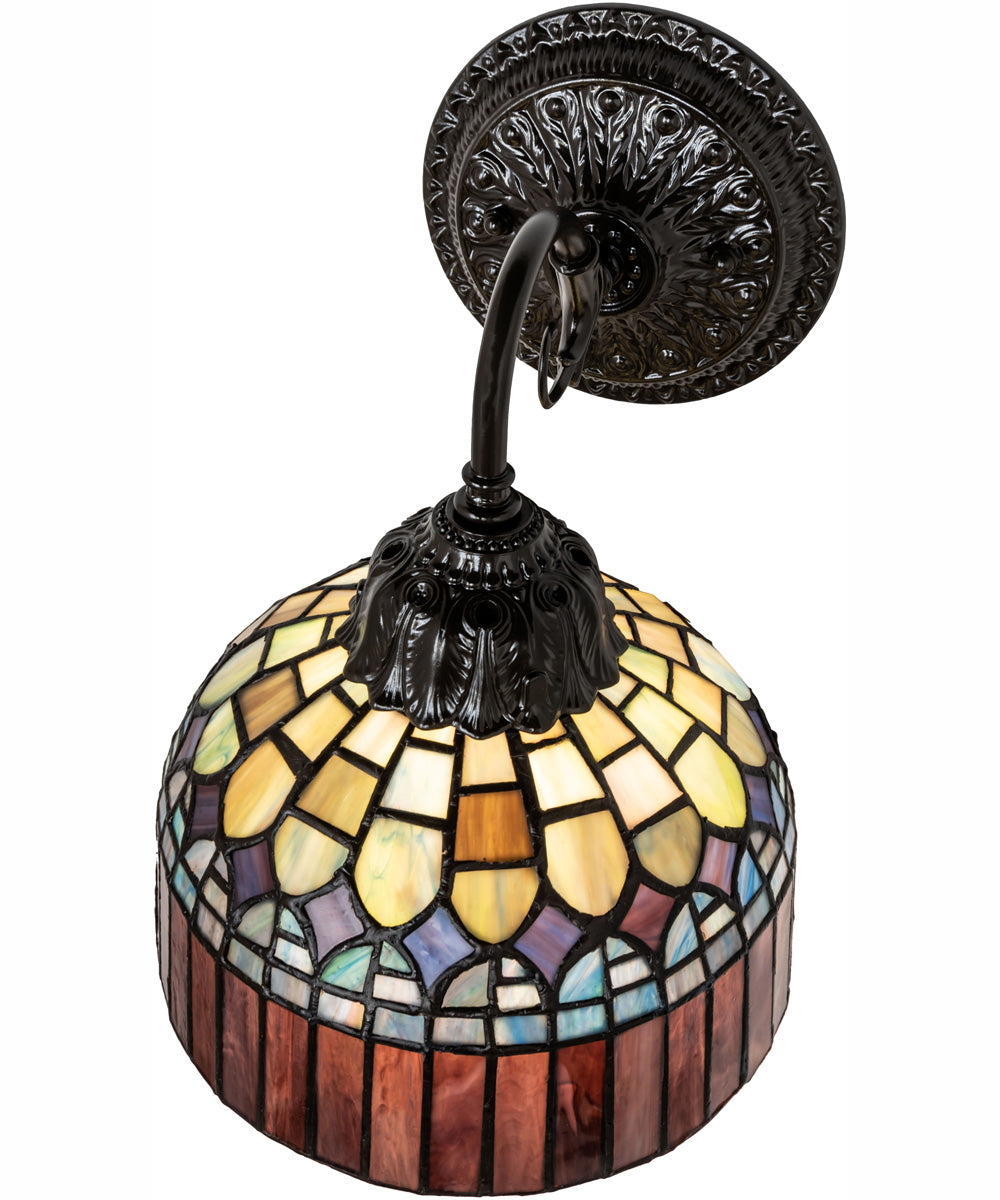 8" Wide Tiffany Candice Wall Sconce