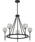 Regalia 5-light Chandelier Matte Black