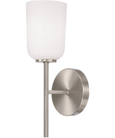 Lawson 1-Light Sconce Brushed Nickel