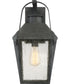 Carriage Large 1-light Outdoor Wall Light Mottled Black