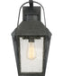 Carriage Large 1-light Outdoor Wall Light Mottled Black