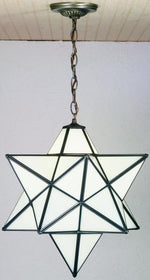 18"W Moravian Star Pendant