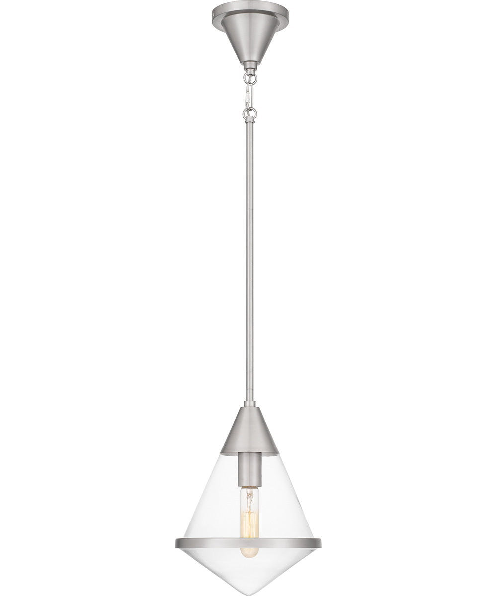 Quoizel Piccolo Pendant Small 1-light Mini Pendant Brushed Nickel