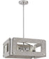 Lonny 4-light Pendant Brushed Nickel
