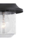 Weldon 1-Light Small Wall Lantern Textured Black