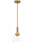 Burkett Small 1-light Mini Pendant Light Gold