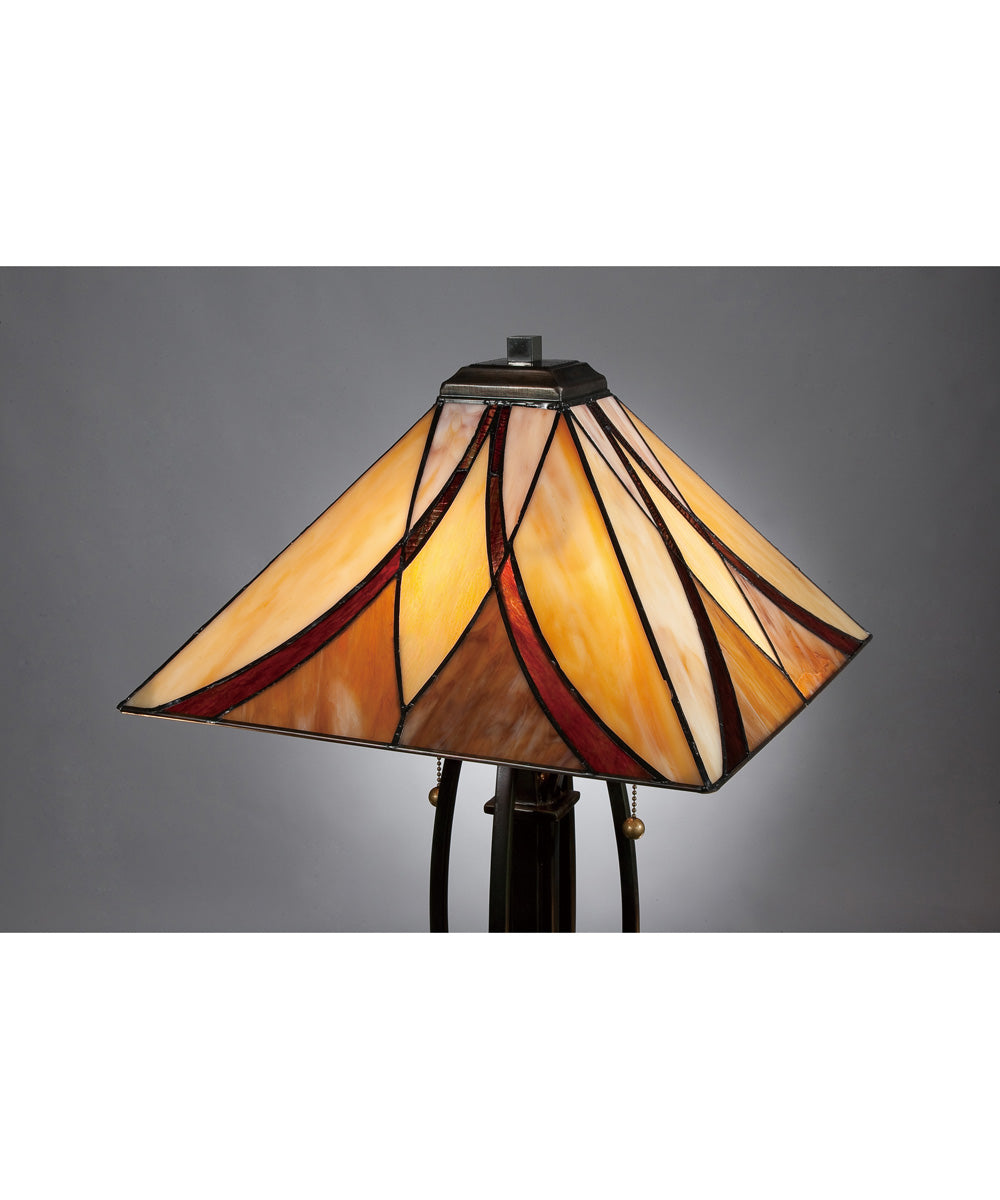 Asheville Small 2-light Table Lamp Valiant Bronze