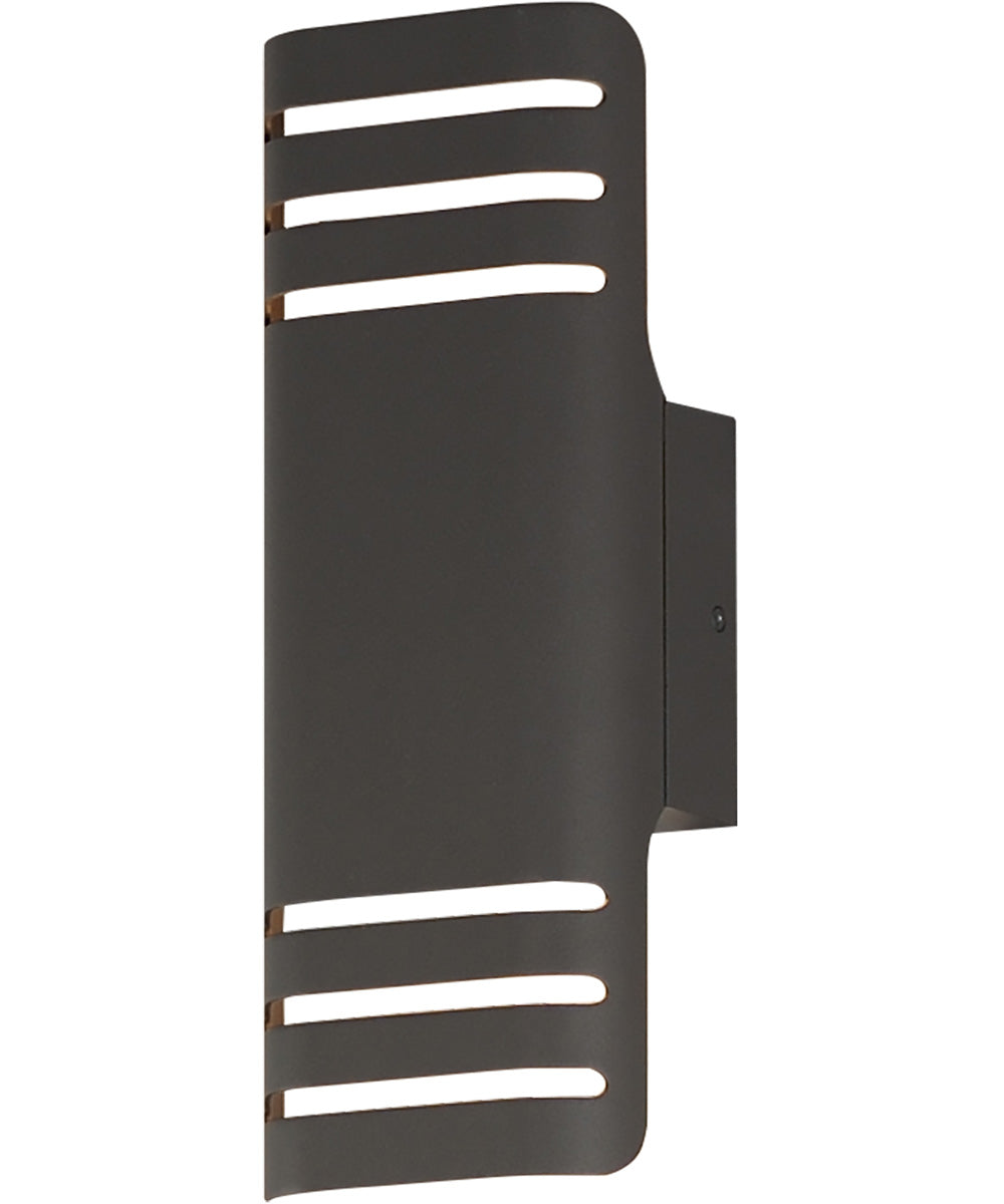 Lightray Small LED Outdoor Wall Lamp Architectural Bronze