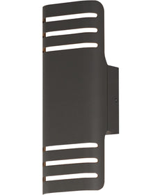 Lightray Small LED Outdoor Wall Lamp Architectural Bronze