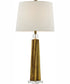 Heather 1-Light 2 Pack-Table Lamp Ant.Gold/White Linen Shade