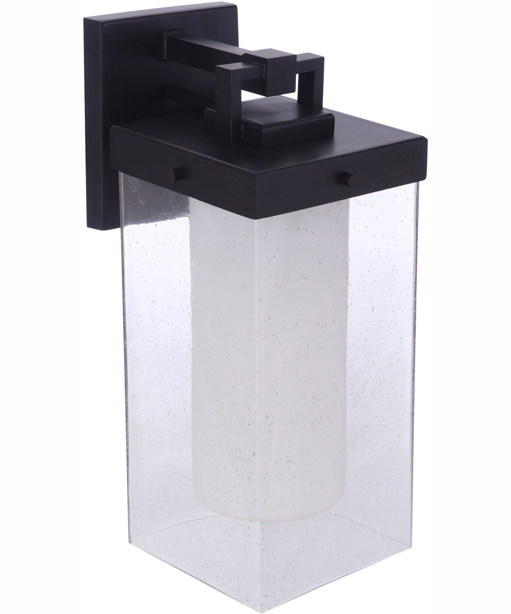 Hayner 1-Light Outdoor Wall Lantern Midnight