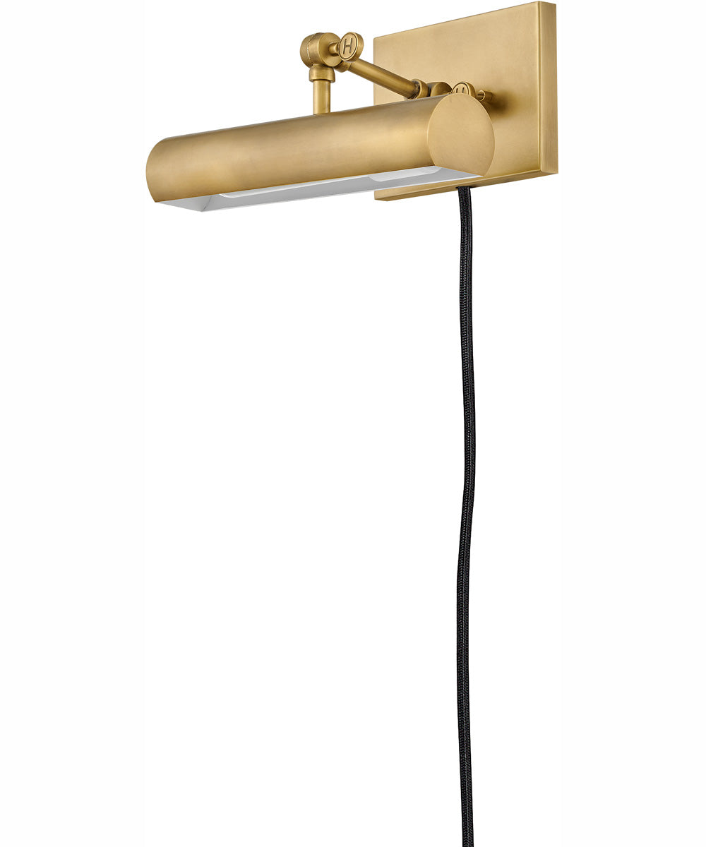 Stokes 1-Light Small Accent Light in Heritage Brass