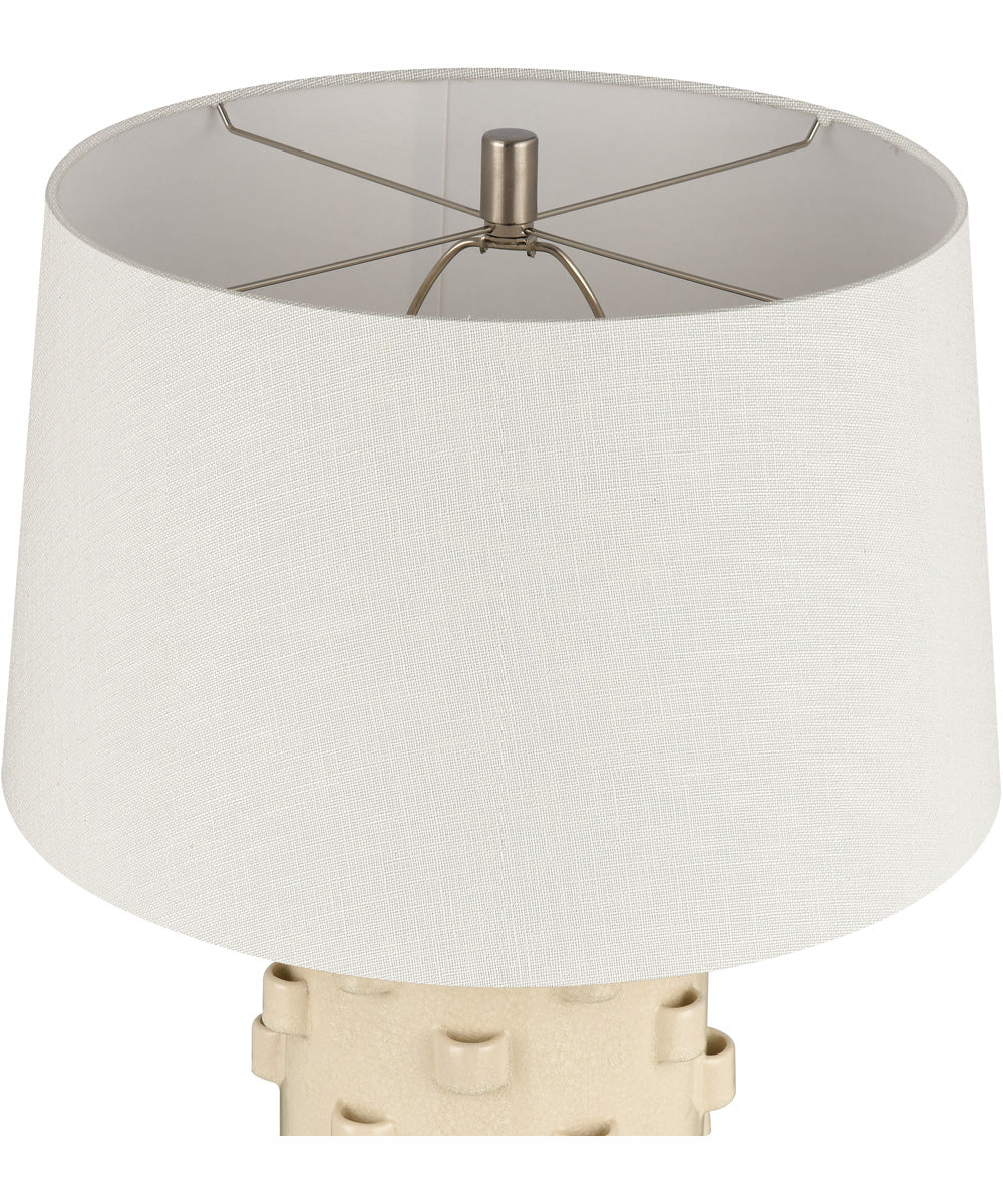 Hatcher 30'' High 1-Light Table Lamp - Cream