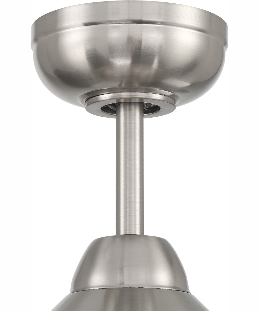 54" Drew 1-Light Ceiling Fan Brushed Polished Nickel