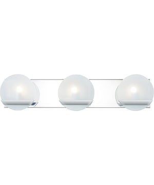 Tyleigh Large 3-light Bath Light Polished Chrome