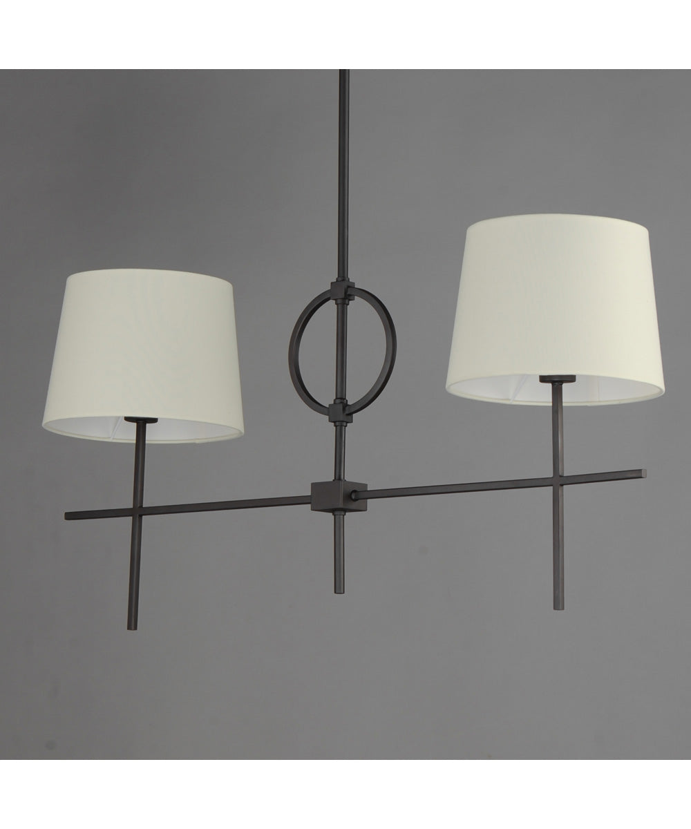 Paoli 2-Light Pendant Charcoal Bronze