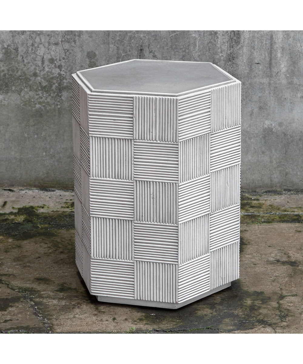 Silo Hexagonal Accent Table