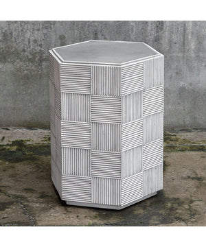 Silo Hexagonal Accent Table