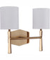 Chatham 2-Light Vanity Satin Brass
