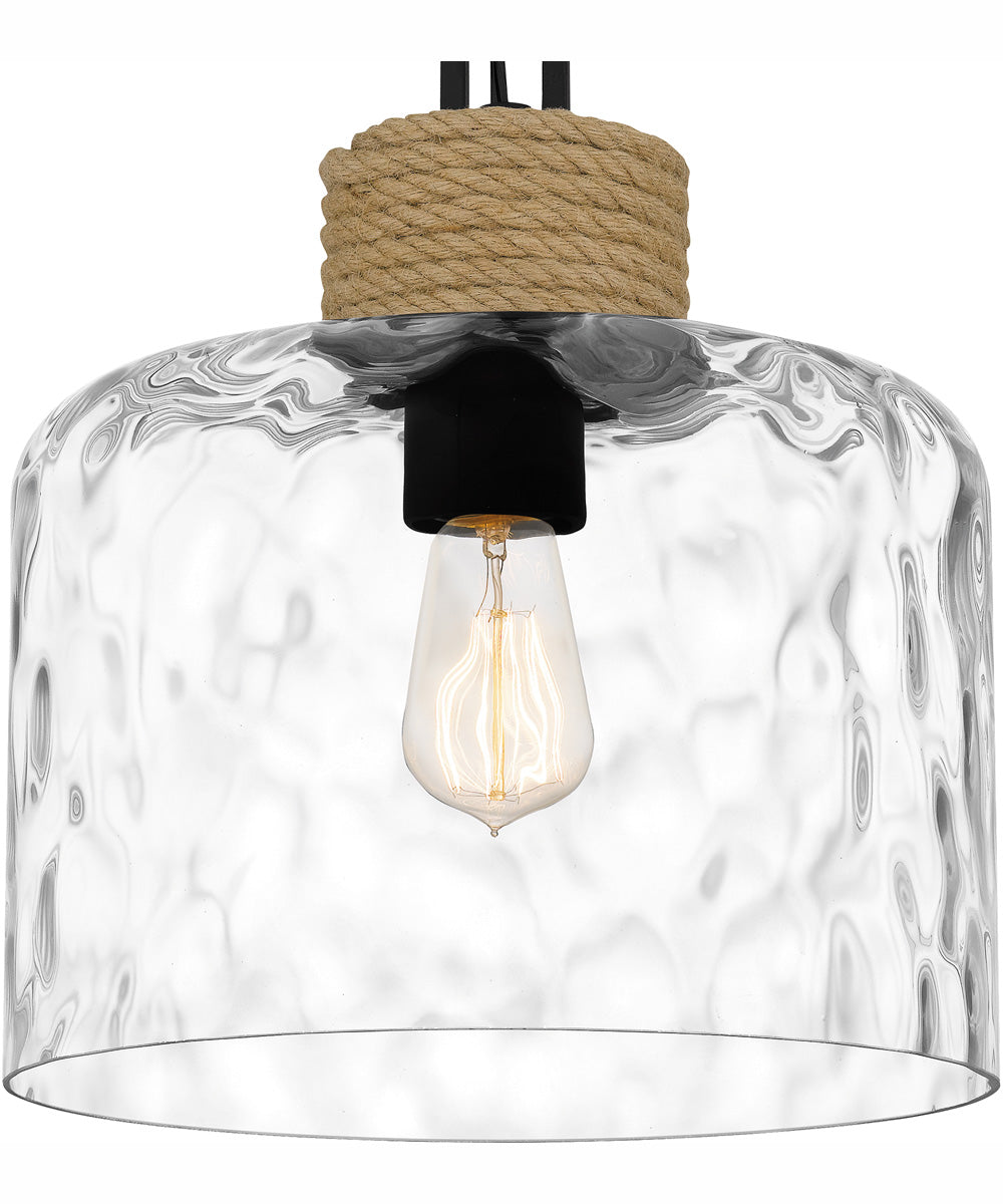 Baltic 1-light Mini Pendant Matte Black