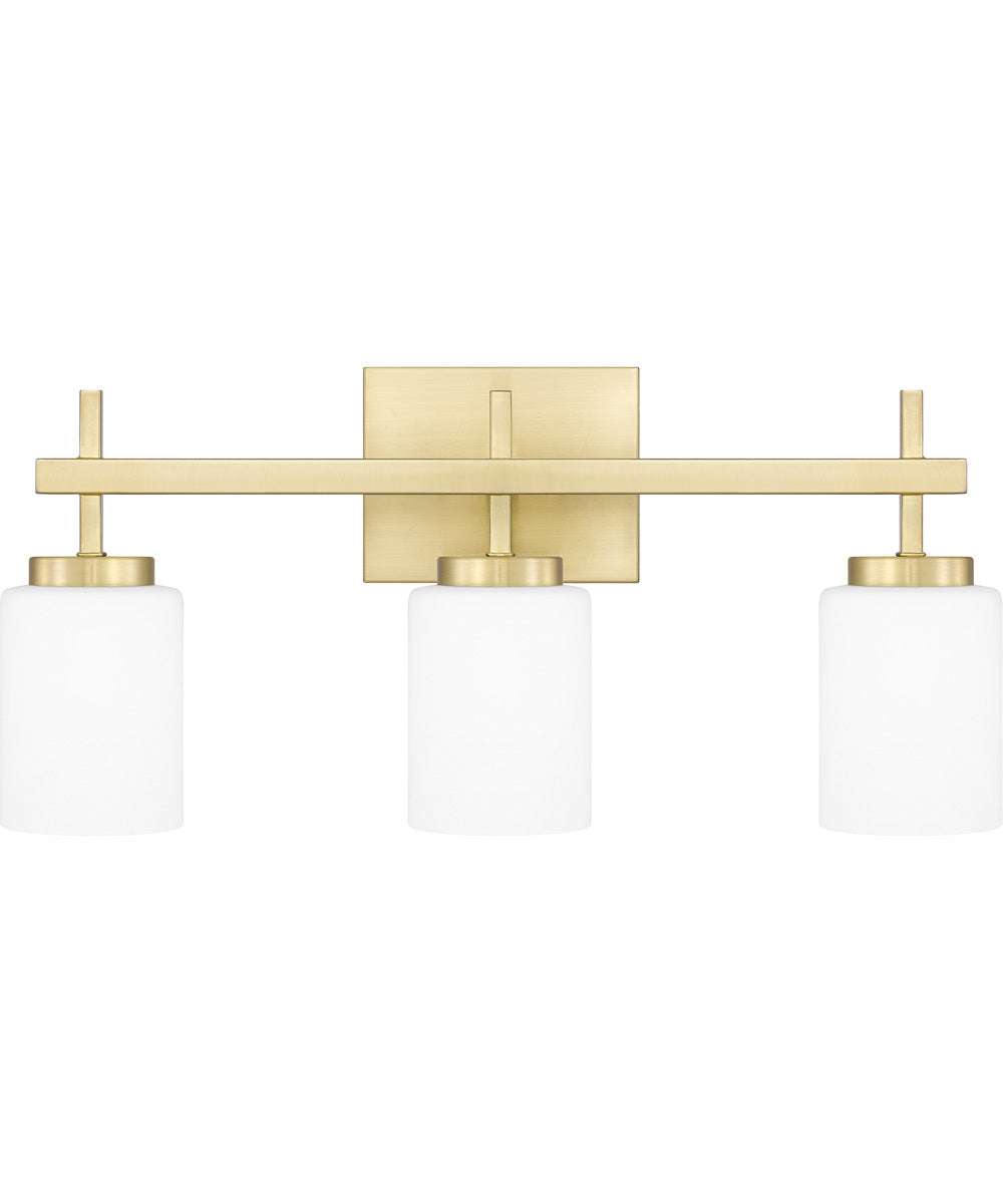 Wilburn Large 3-light Bath Light Satin Brass