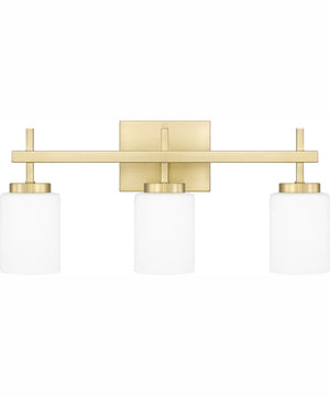 Wilburn Large 3-light Bath Light Satin Brass