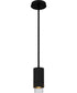 Elio Small 1-light Mini Pendant Matte Black