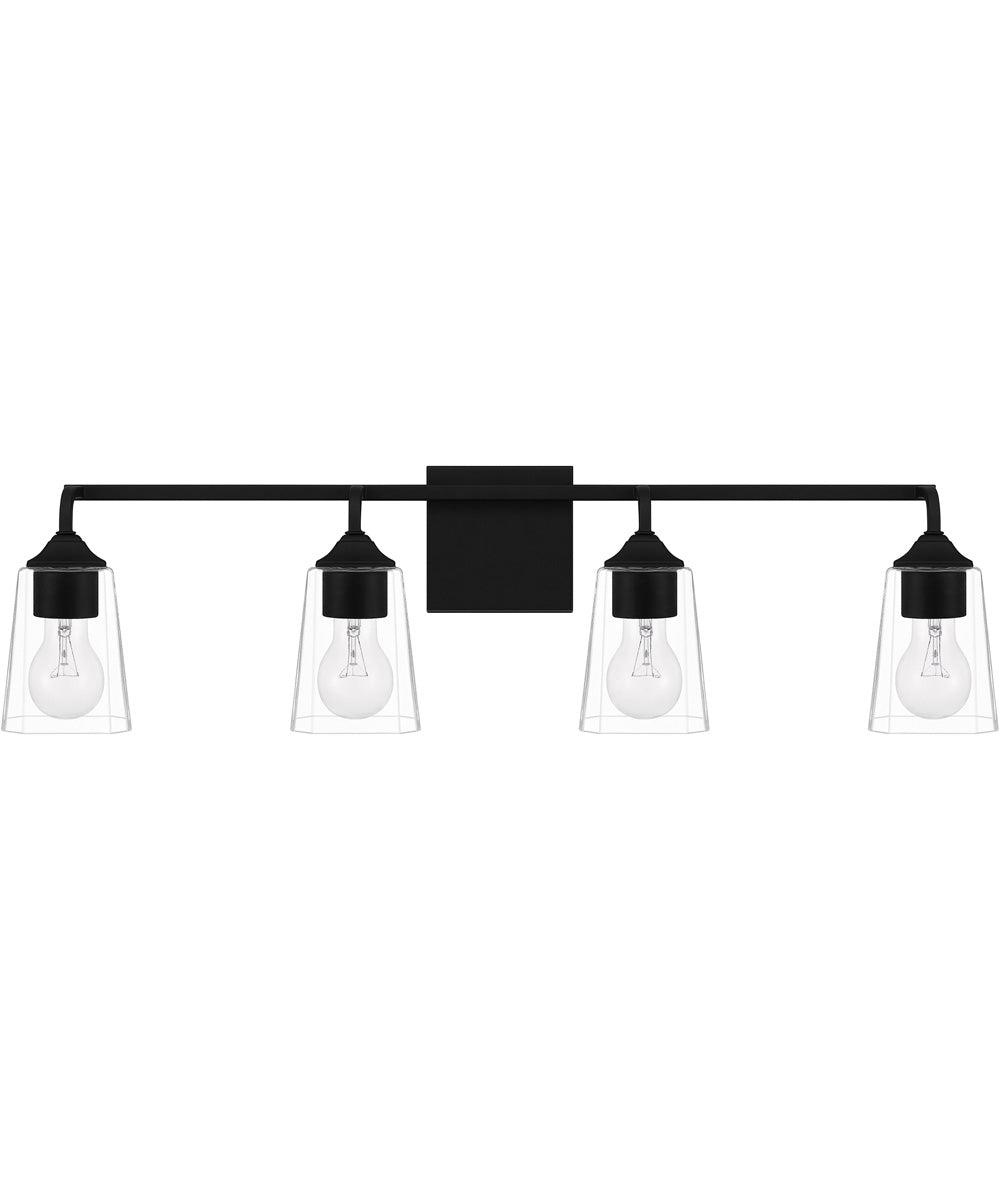 Thoresby Extra Large 4-light Bath Light Matte Black
