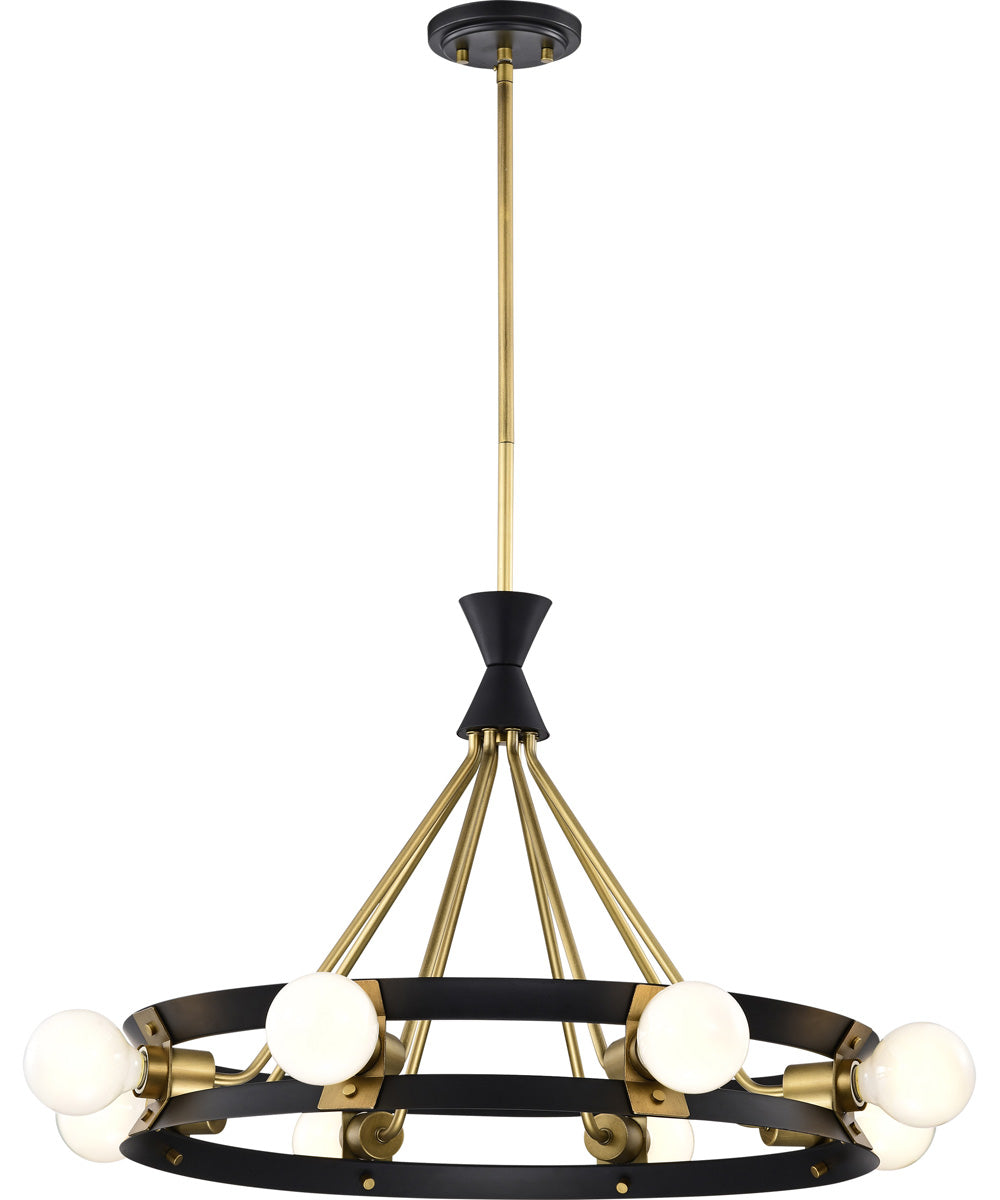 Marsden 8-Light Chandelier Matte Black