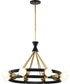 Marsden 8-Light Chandelier Matte Black