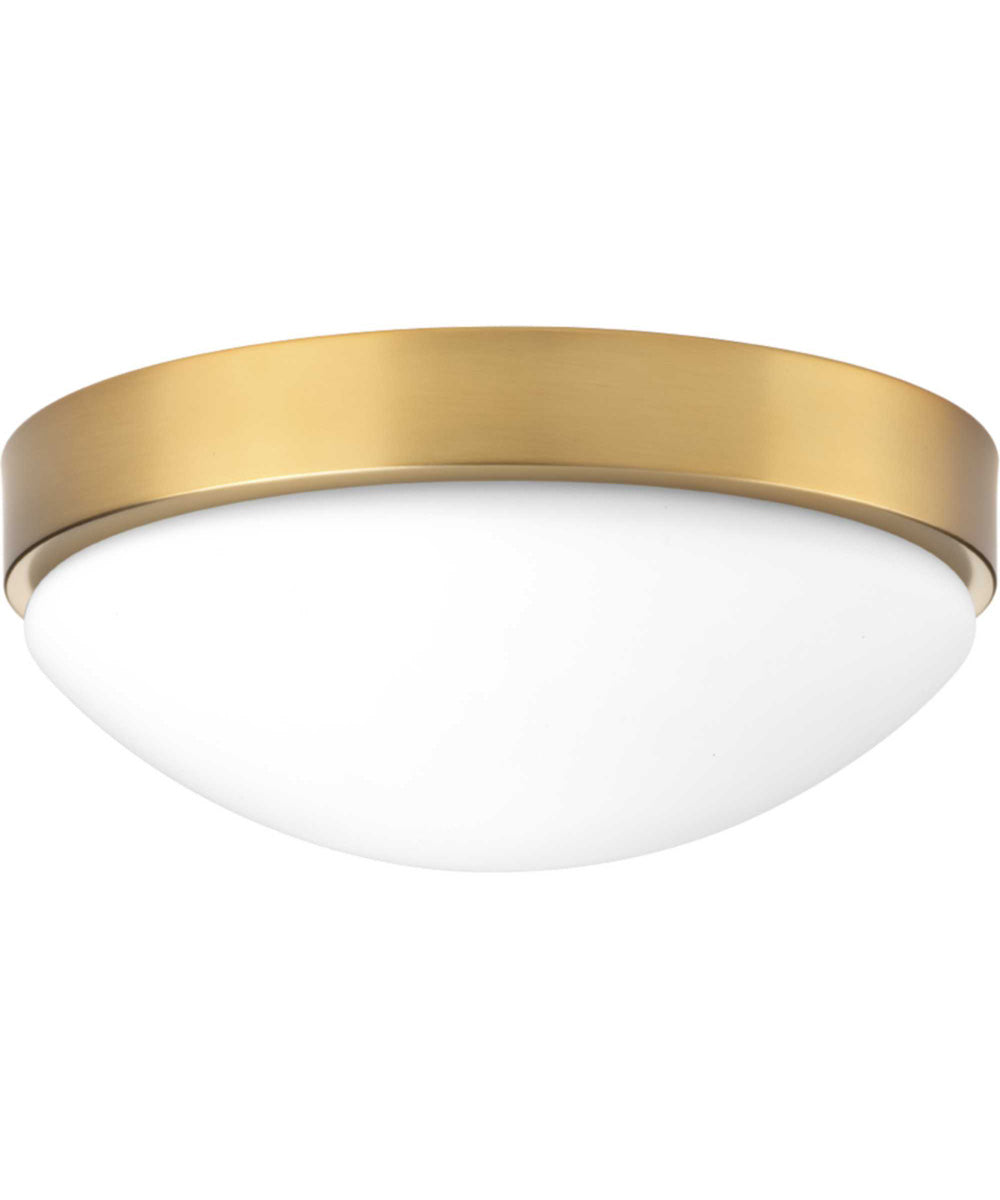 Elevate 13" LED Flush Mount Brushed Bronze