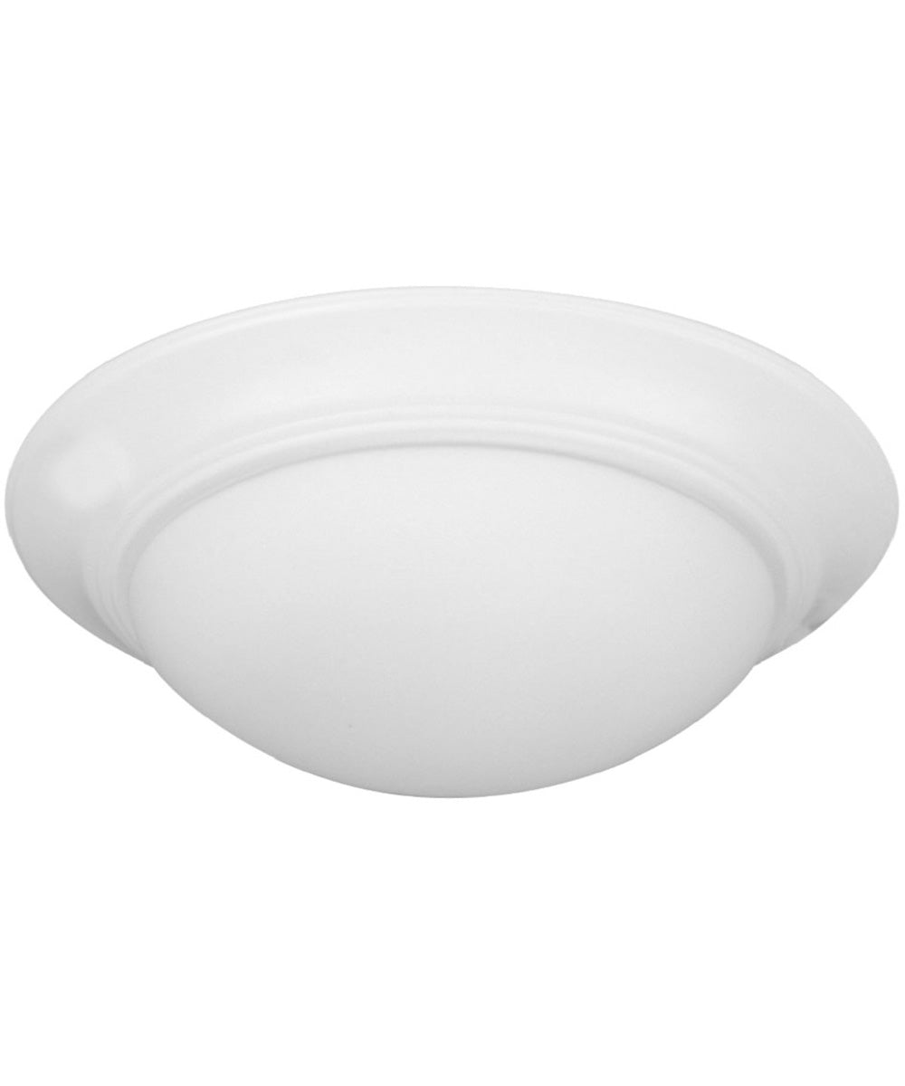 Elegance 2-Light Bowl Light Kit White