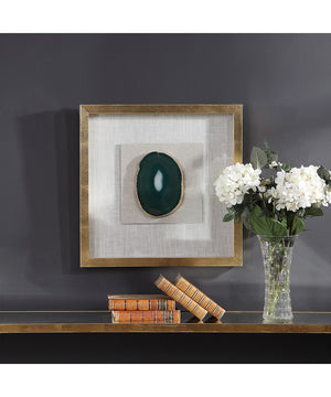 Keeva Agate Stone Shadow Box