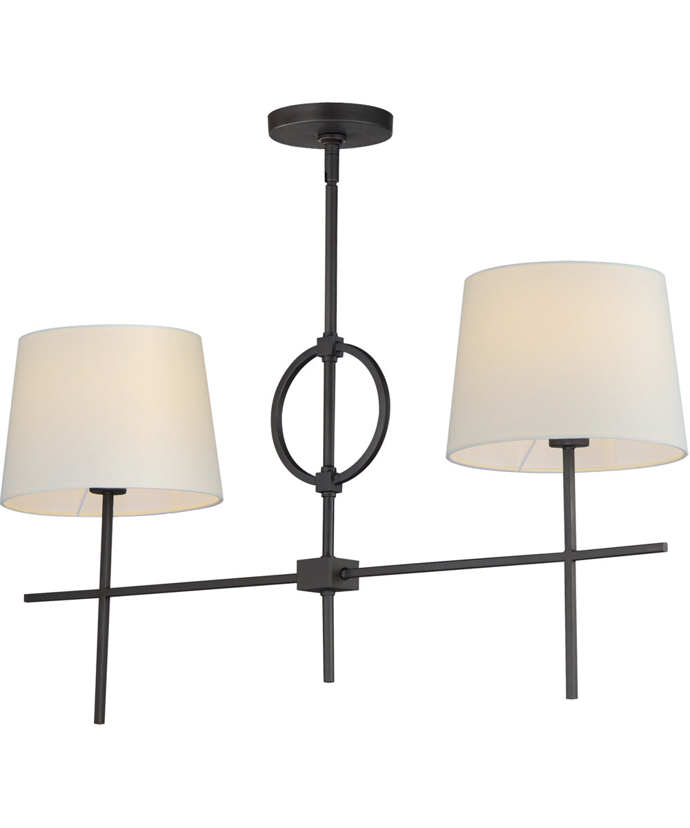 Paoli 2-Light Pendant Charcoal Bronze